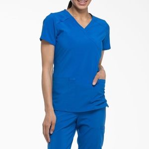 Dickies EDS Essentials Women's STRETCH Scrub Set - ROYAL BLUE